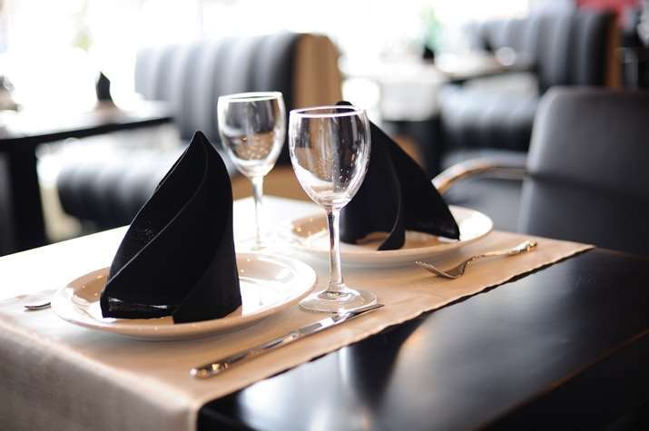 Hotel Mir Rivne Restaurant foto